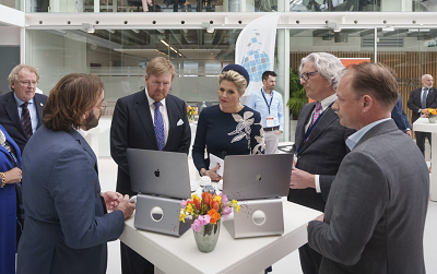 Royal visit to SBIC Noordwijk in April 2022