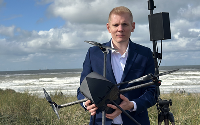 ESA BIC startup Celemation producing robotic aerial scanner for 2D and 3D scanning of outdoor sites