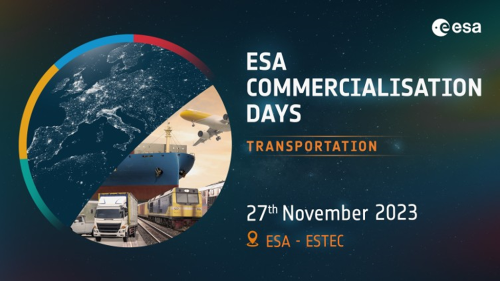 ESA Commercialisation Days Transportation banner Nov 2023