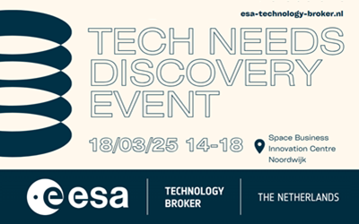 Matching companies with space innovators: Tech Needs Discovery (event: 18 Mar)