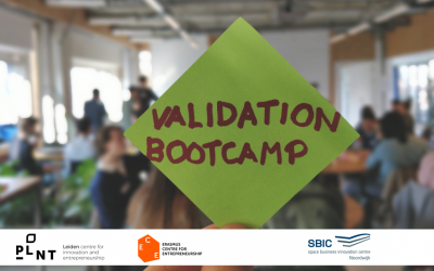 11 startups at PLNT Leiden Validation Bootcamp