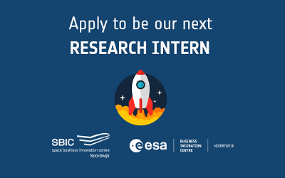 Research internship focusing on ESA BIC Noordwijk – starting April 2023