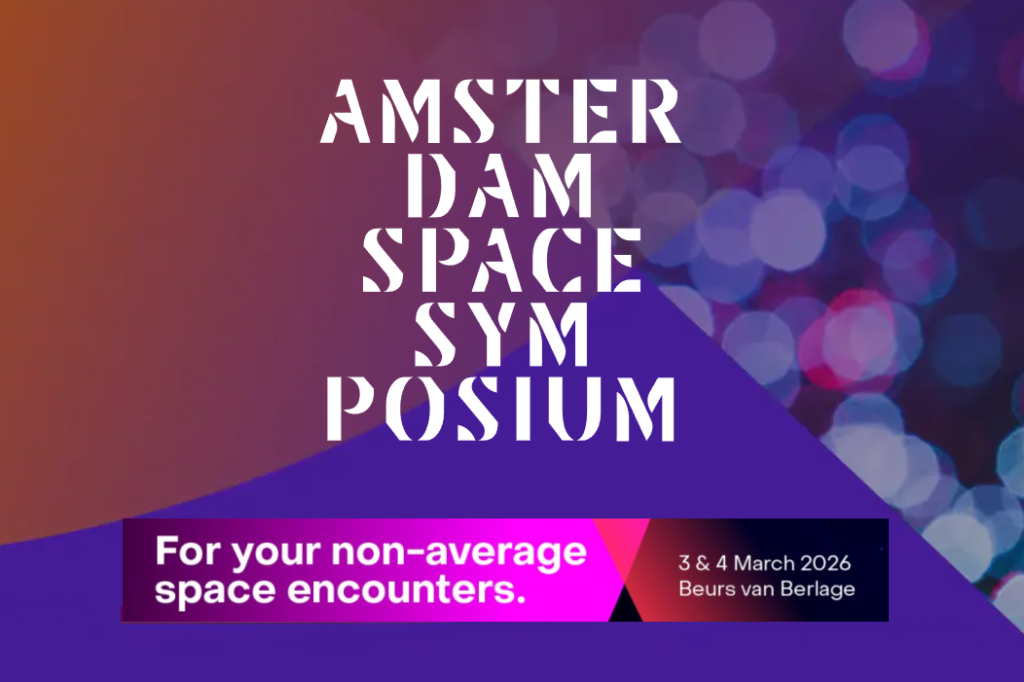 Amsterdam Space Symposium promo visual