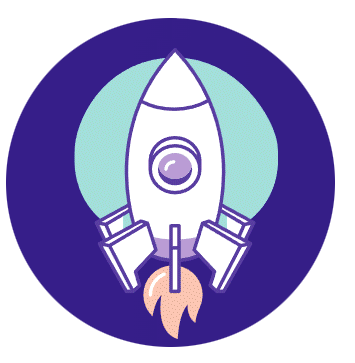 rocket ship illustration