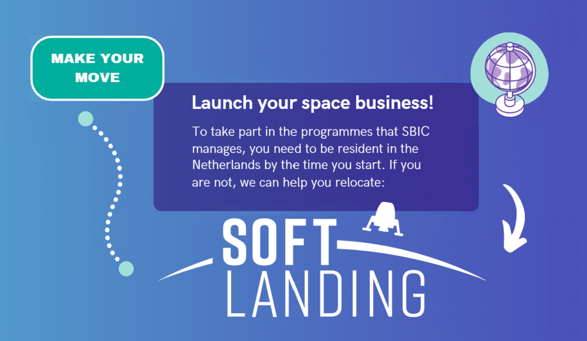 relocate to the Netherlands with the Soft Landing programme to launch your space business