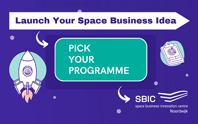 Accelerating your space business via the SBIC Noordwijk programmes